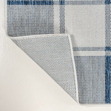 Sabine Traditional Farmhouse Bold Gingham Area Rug